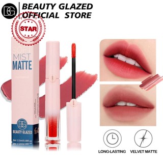 Beauty GLAZED ลิปกลอส เนื้อแมตต์ เบา และนุ่ม ลิปเคลย์ ลิปสติก ลิปกลอส ลิปคัพ เนื้อแมตต์ S6R4