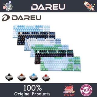 Dareu ek815 คีย์บอร์ดเมคคานิคอล แบบมีสาย 87 คีย์