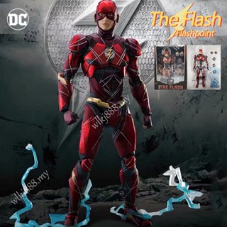 โมเดลฟิกเกอร์ อนิเมะ The Flash Aquaman Batman DC DAH-006 007 Flashpoint Articulado ของเล่นสําหรับเด็ก 2023