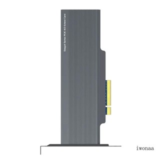 Iwo การ์ดแปลง M 2 NVMe SSD เป็น PCIE 4 0 M-Key ตัวคูณ PCI-Express 4 0 เป็น M 2