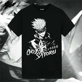 เสื้อผู้ชาย Jujutsu Kaisen อนิเมะเสื้อยืดเทรนด์ญี่ปุ่น ไซส์ใหญ่ S-5XL ผู้ชายและผู้หญิงทุกคนควรมี สไตล์ตะวันตก