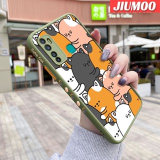 เคสโทรศัพท์มือถือ ซิลิโคนแข็ง บาง กันกระแทก ลายการ์ตูนแมวน่ารัก สําหรับ Infinix Hot 9 X655C