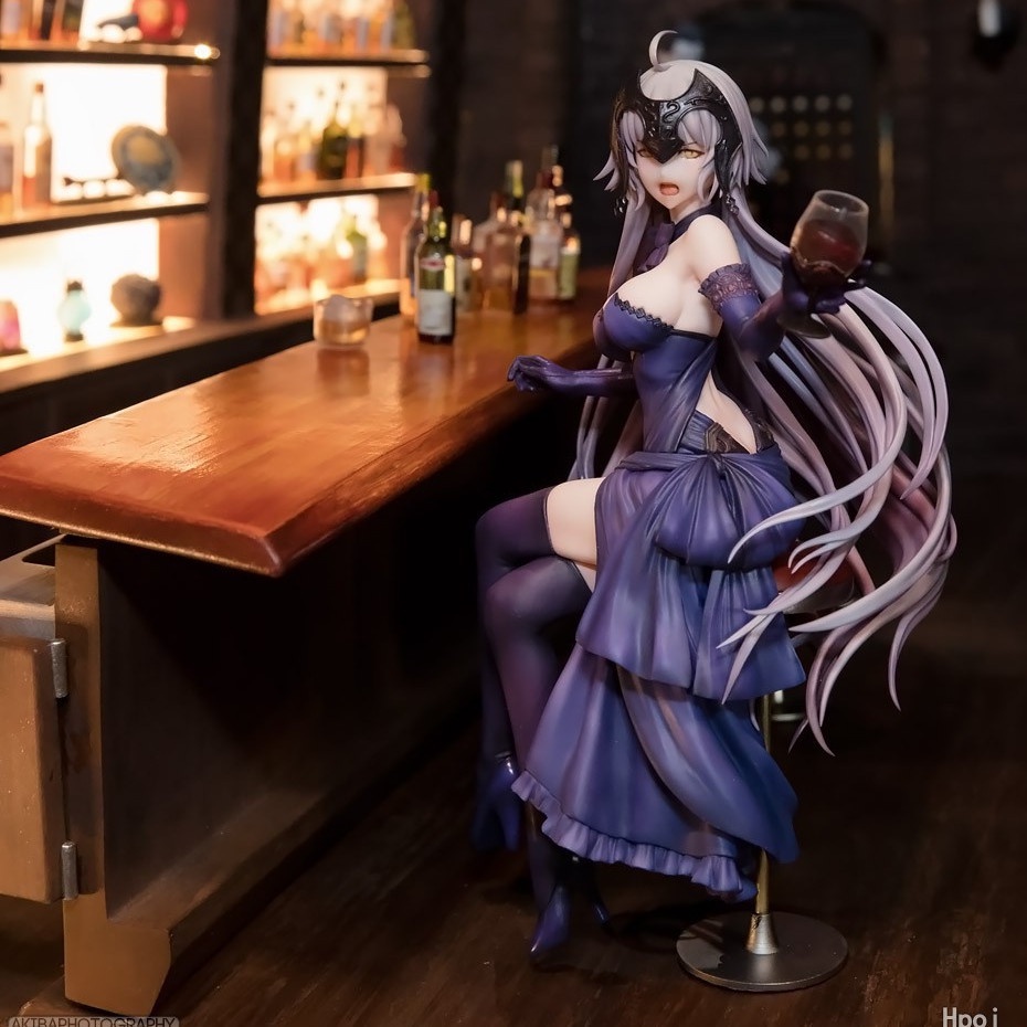 FGO Series Saint Night Dinner Joan of Arc Drunk Joan of Arc Bar Joan of Arc Boxed Figure