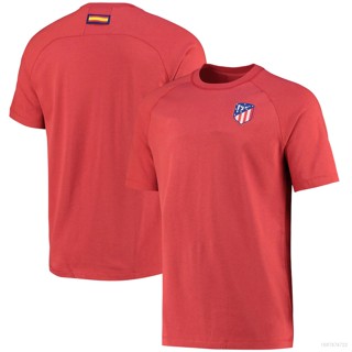 เสื้อกีฬาแขนสั้น ลายทีมฟุตบอล Atletico Madrid พลัสไซซ์ 2023-2024