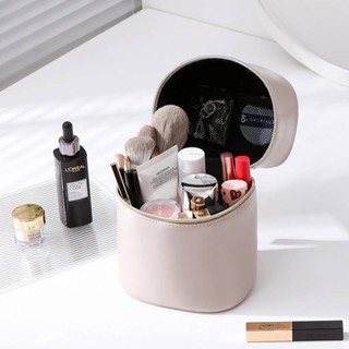 SENSES// Cosmetic Bag Womens Portable Large-Capacity Cosmetics Makeup Brush Storage Bag Cosmetic Bag Wash Bag Travel 4iXH