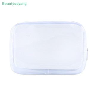 [Beautyupyang] กระเป๋าเครื่องสําอาง PVC แบบใส 1 ชิ้น สําหรับผู้หญิง