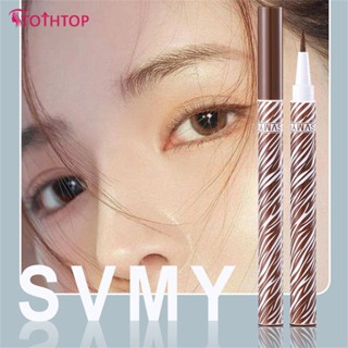 Svmy 2colors Extra Fine Liquid Eyeliner Slim Long Lasting Waterproof Eye Makeup [TOP]