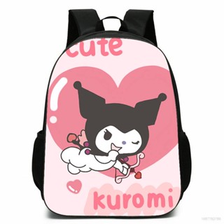 Yyds Sanrio Kuromi กระเป๋าเป้สะพายหลัง ความจุขนาดใหญ่ พิมพ์ลาย ระบายอากาศ อเนกประสงค์ สําหรับเด็กนักเรียน