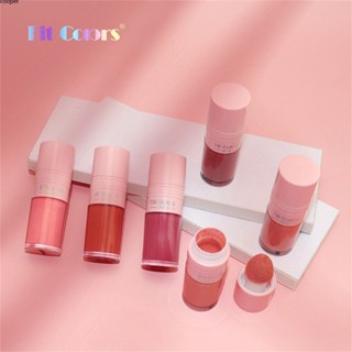 【ในการจัดส่ง】 Fit Colors 6-color Liquid Blush Rosy Long-lasting Color Eye Shadow Repair Sun Red Female Face Rouge Water