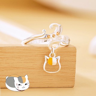 สร้อยคอคอสเพลย์ การ์ตูนอนิเมะ Natsumes Book of Friends Rings Cat Madara ปรับได้ แฟชั่น Unisex