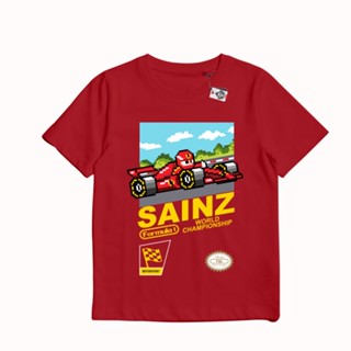 เสื้อยืด ลาย Sakazuki F1 FORMULA ONE SMOOTH OPERATOR SCUDERIA FERRARI สําหรับเด็ก