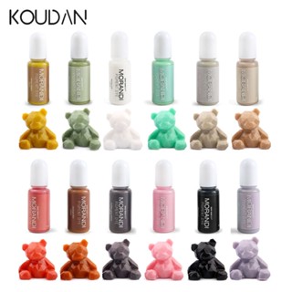 Koudan กาวอีพ็อกซี่เรซิ่น UV 10 มล. หลากสี สําหรับตกแต่งเล็บ DIY