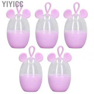 Yiyicc Makeup Sponge Box Holder Purple Color for Office