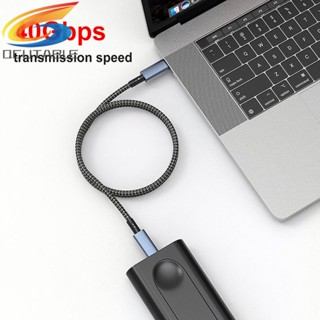 สายชาร์จ Usb 4.0 40Gbps PD240W แบบชาร์จเร็ว พร้อมจอแสดงผล