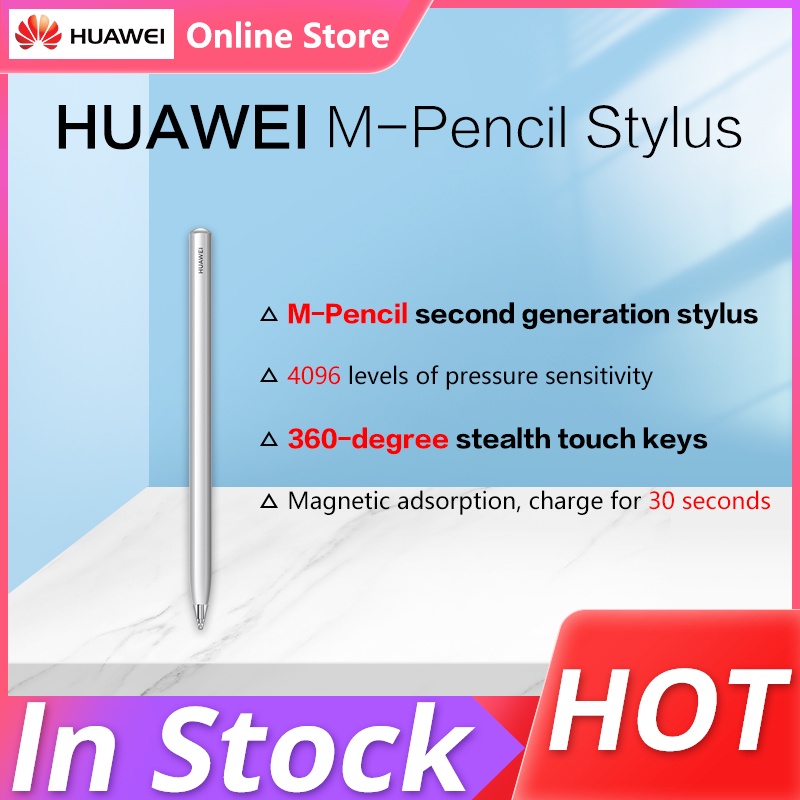 HUAWEI M-Pencil (รุ่นที่ 2) ปากกาคาปาซิทีฟ 2022 เวอร์ชัน สไตลัสสําหรับ MatePad Pro 12.6 ปากกาสัมผัสสําหรับ Huawei MatePad Pro 10.8