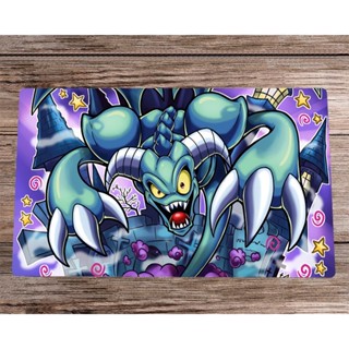 Yugioh Playmat Toon Summoned Skull CCG TCG แผ่นรองเมาส์ เกมเทรดดิ้งการ์ด แผ่นรองเมาส์ แผ่นรองเกมกระดาน แผ่นรองโต๊ะยาง