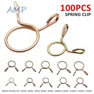 ⚡READYSTOCK⚡Spring Hose Clamps 100Pcs ATV Accessories Boats Engine Cooling Components