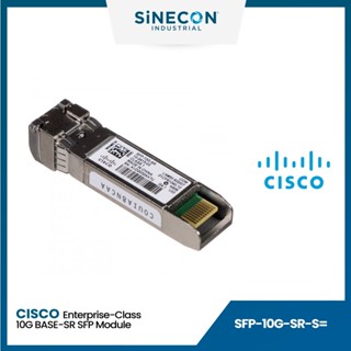 CISCO 10GBASE-SR SFP Module, Enterprise-Class (SFP-10G-SR-S=)