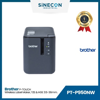 Brother บราเดอร์ PT-P950NW เครื่องพิมพ์ฉลากระบบไดเร็ค เทอร์มอล