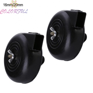 【COLORFUL】Filter 20mm/0.78" Thread Diameter Black Male Thread Parts 2 Pcs / Set Brand New