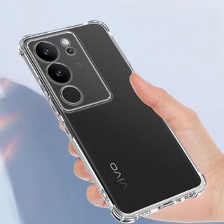 เคสโทรศัพท์ซิลิโคน TPU ใส แบบนิ่ม กันกระแทก สําหรับ vivo S17 Pro S17Pro S17e S17t