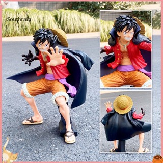 Sta ฟิกเกอร์ PVC รูปการ์ตูนอนิเมะ One Piece Luffy ขนาด 19 ซม. ของเล่น ของขวัญคริสต์มาส สําหรับเก็บสะสม