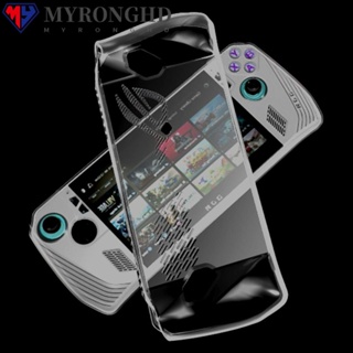 Myronghd TPU ฝาครอบเกมคอนโซล แบบมือถือ นิ่ม ป้องกันเต็มรูปแบบ อุปกรณ์เสริม สําหรับ Asus ROG Ally