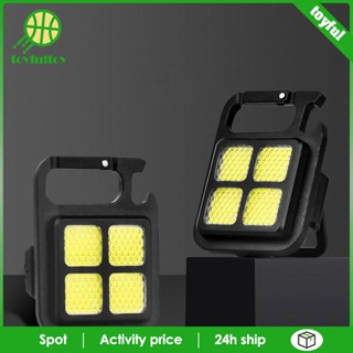 [Toyfulcabin] ไฟฉาย COB Lumens สว่างมาก สําหรับเดิน โรงรถ กลางแจ้ง