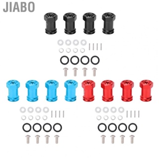 Jiabo Wheel Hex Hub Extension Coupler  Adapter 4pcs Durable for 1/16 RC Car