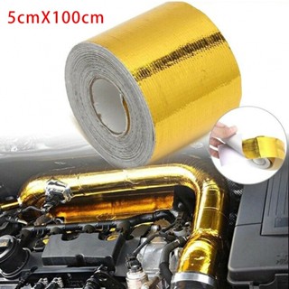 ⚡READYSTOCK⚡Heat Shield Wrap Tape Reflective 2021 High Temperature Insulation Tape