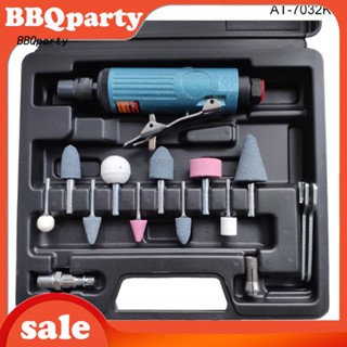 &lt;BBQ&gt; ชุดเครื่องมือแกะสลักหินนิวเมติก 15 ชิ้น