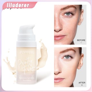 Popfeel Concealer Liquid Foundation Cream Waterproof Sweat-proof Create Flawless Skin Facial Cosmetics โฮ