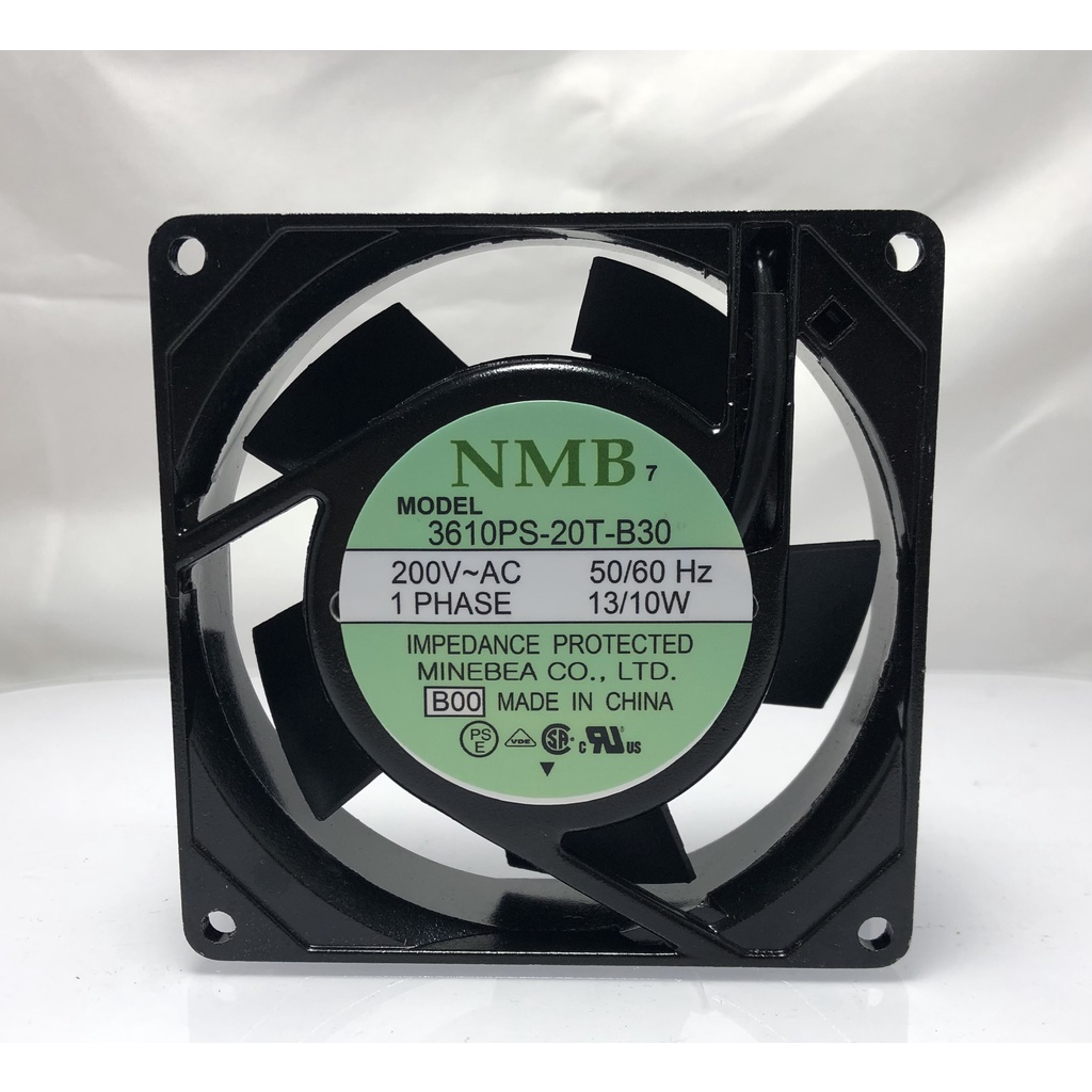 NMB-MAT 3610PS-20T-B30 9025 9 ซม.AC200V แบริ่งพัดลมระบายความร้อน