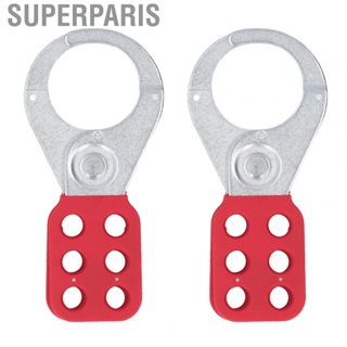 Superparis Insulated Padlock Hasp  Lockout Frosted Pattern Design for Chemical Plants