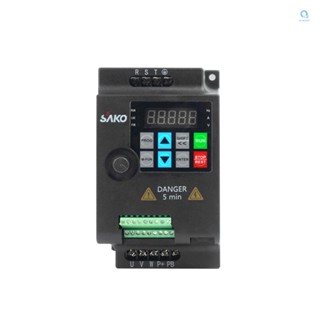 ตัวแปลงความถี่ตัวแปร VFD 3 เฟส 380V สําหรับมอเตอร์ควบคุมความเร็ว [A]