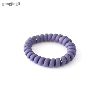 Gongjing3 ผู้หญิง สีด้าน เรืองแสงในที่มืด ผ้าโทรศัพท์ ลวดยางรัด th