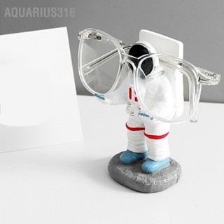  Aquarius316 ที่วางโทรศัพท์นักบินอวกาศเรซินการออกแบบที่ไม่ซ้ำใครสนับสนุนผู้ถือโทรศัพท์มือถือนักบินอวกาศสำหรับแท็บเล็ตโทรศัพท์