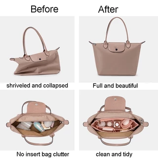 Evertoner กระเป๋าด้านในสักหลาด สําหรับ LONGCHAMP LE PLIAGE Series mini XS S M L