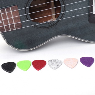 New Arrival~Ukulele Felt Picks 30mm*25mm 5pcs Accessories Colorful Concert Kit Part