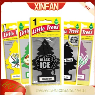 Xinfan Little Trees น้ําหอมปรับอากาศรถยนต์ กลิ่นอโรมาเธอราพี ติดทนนาน