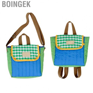 Boingek Kids School Bag  Cartoon Beach Bright Vibrant for Travel