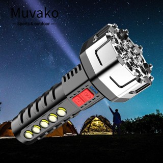 MUVAKO ใหม่ ไฟฉาย LED อเนกประสงค์ แบบพกพา