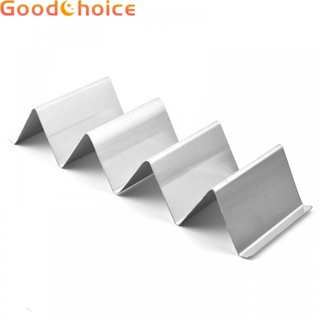 【Good】Taco Holder Stainless Steel Big CAPACITY For Dishwasher Grill Oven Save【Ready Stock】