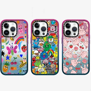 Casetify เคสโทรศัพท์มือถืออะคริลิค แบบแข็ง ไล่โทนสี สีแคนดี้ สําหรับ iPhone 12 13 14 Pro Max