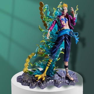 [New product in stock] One piece GK IU resonance series undead bird esmarco white beard pirate group hand-made model HWP5