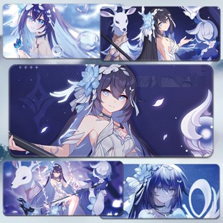 Honkai Impact 3rd mouse pad Seele Vollerei Keyboard pad Herrscher of Death and life computer table mat Anime game peripheral custom ผลกระแทกฮอนไกเกมอะนิเม ที่ 3 ต่อพ่วงแล้วซีเลอโวลเรย์แผ่นรองเมาส์เฮอร์เชอร์แห่งความตาย และแป้นพิมพ์แผ่นคอมพิวเตอร์ ที่กำหนดเ