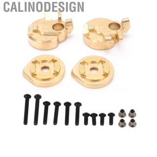 Calinodesign ( 1)Brass Portal Steering Knuckle Housing Caps And Cover For Axial SCX10 III