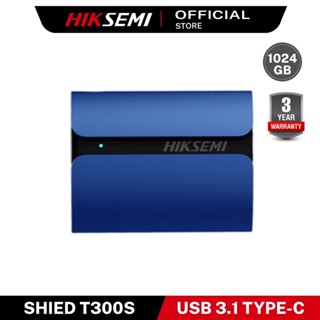 [NEWSEP23 ลด20%] HIKSEMI PORTABLE SHIELD SSD T300S 1TB GLACIUS EXTERNAL STORAGE WARRANTY 3 YEARS