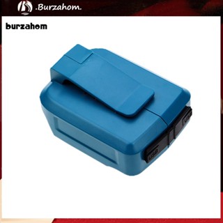 Bur_ อะแดปเตอร์ชาร์จแบตเตอรี่ลิเธียมไอออน 18 144V USB สําหรับ Makita BL1415 1445 1815 1830 1845