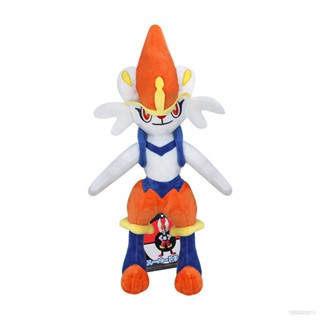 Hobby ตุ๊กตา Pokemon Cinderace 45 ซม. ของขวัญสําหรับเด็ก ตกแต่งบ้าน